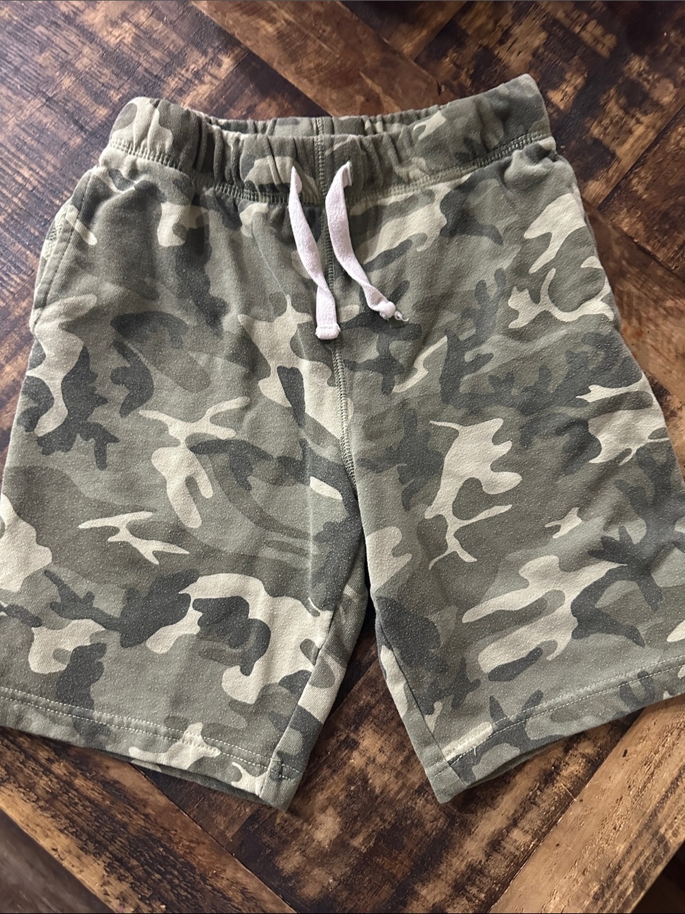 Boys Lg Camo Pull-On Shorts